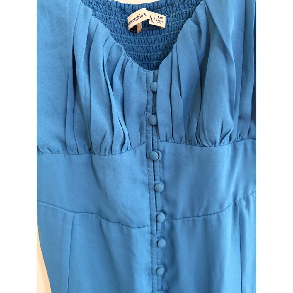 Abercrombie & Fitch Blue Midi Dress - Picture 2 of 13